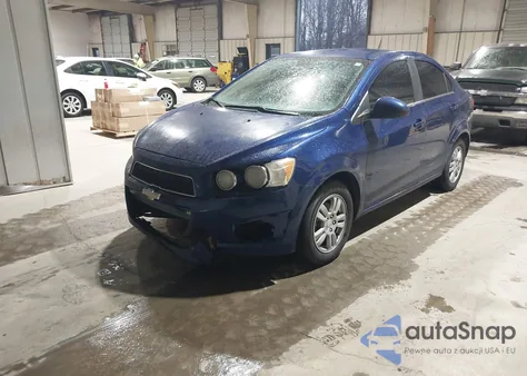 2013 Chevrolet Sonic Lt Auto from USA, damaged, VIN 1G1JC5SH2D4253288